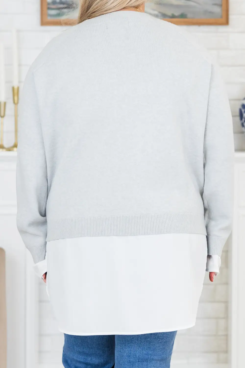 My Ideal Type Sweater, Gray