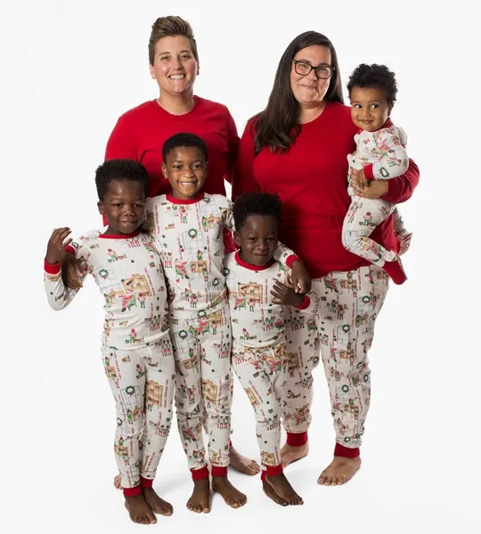 Present Delivery Organic Cotton Matching Family Pajamas
