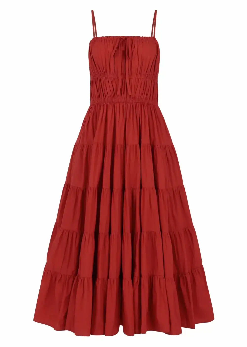 Birdie Dress Red