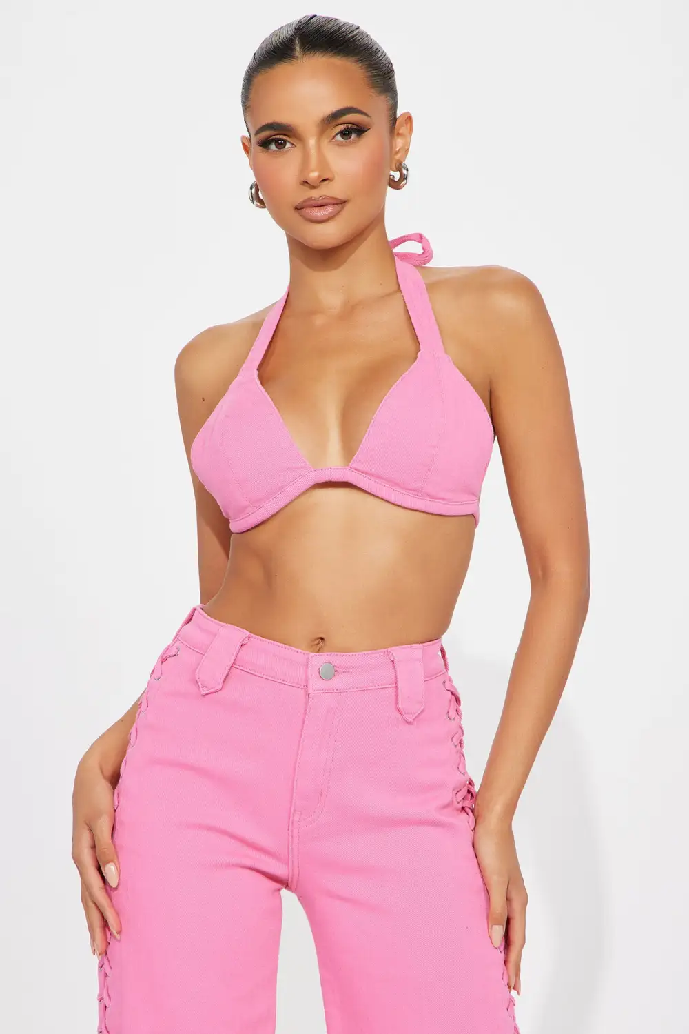 True Chemistry Pant Set - Pink