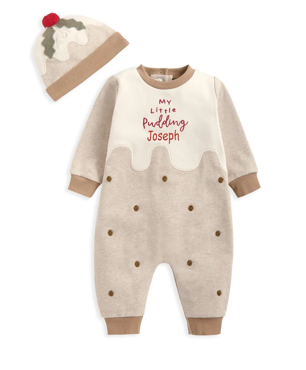 Little Pudding Romper & Hat