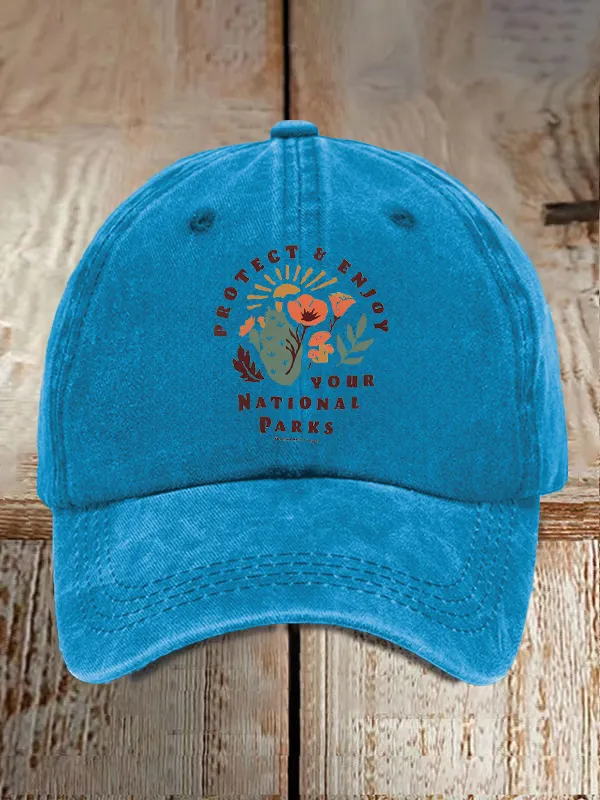 Protect And Enjoy Unisex Short Sleeve Baseball Caps