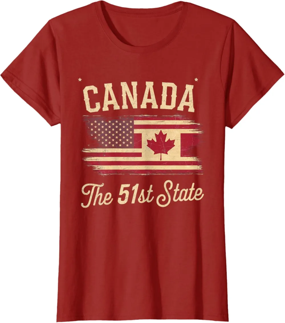Canada the 51 State | Trump Canada U.S State funny T-Shirt