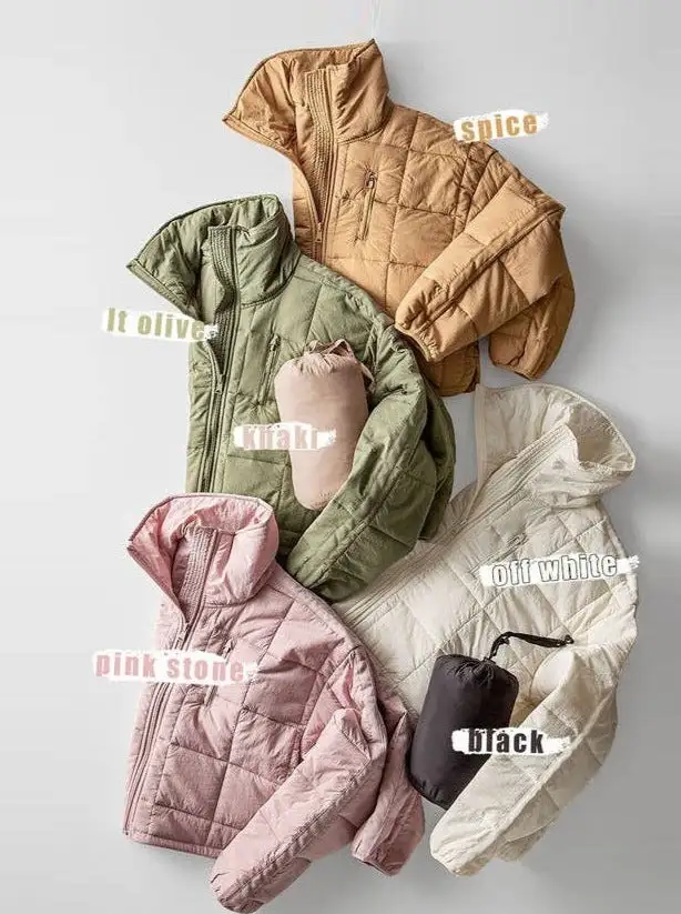 Quilted Water Resistant Puffer Jacket