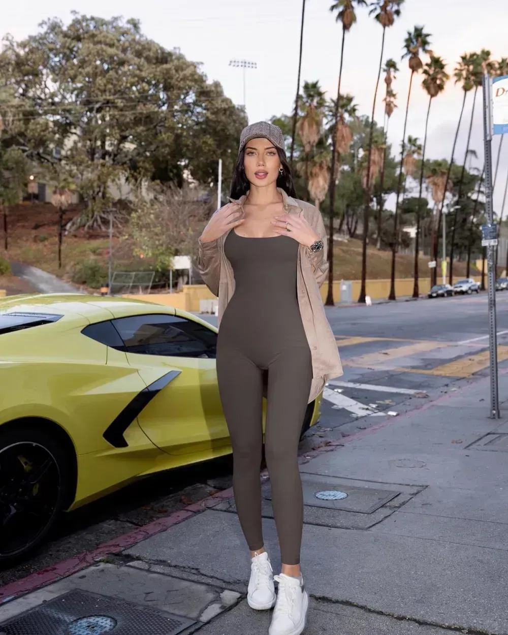 Women's Yoga Ribbed One Piece Tank Tops Rompers Sleeveless Exercise Jumpsuits