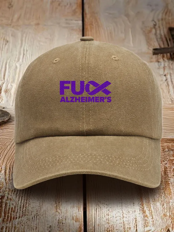 Fuck Alzheimer'S Baseball Cap