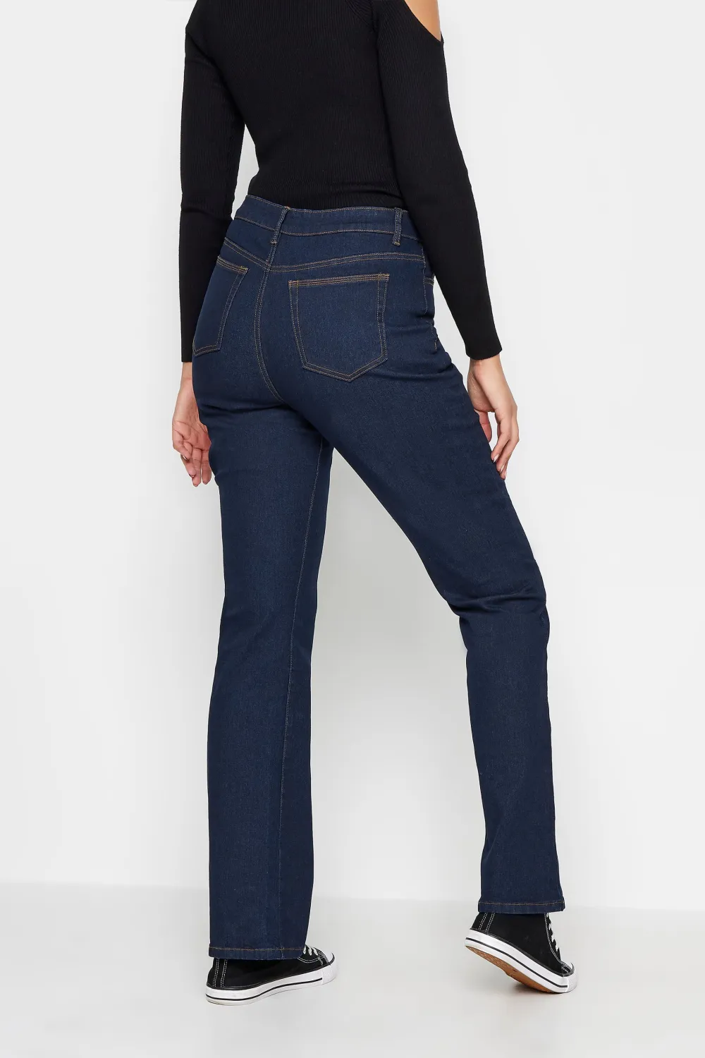 LTS Tall Indigo Blue Denim Bootcut Jeans