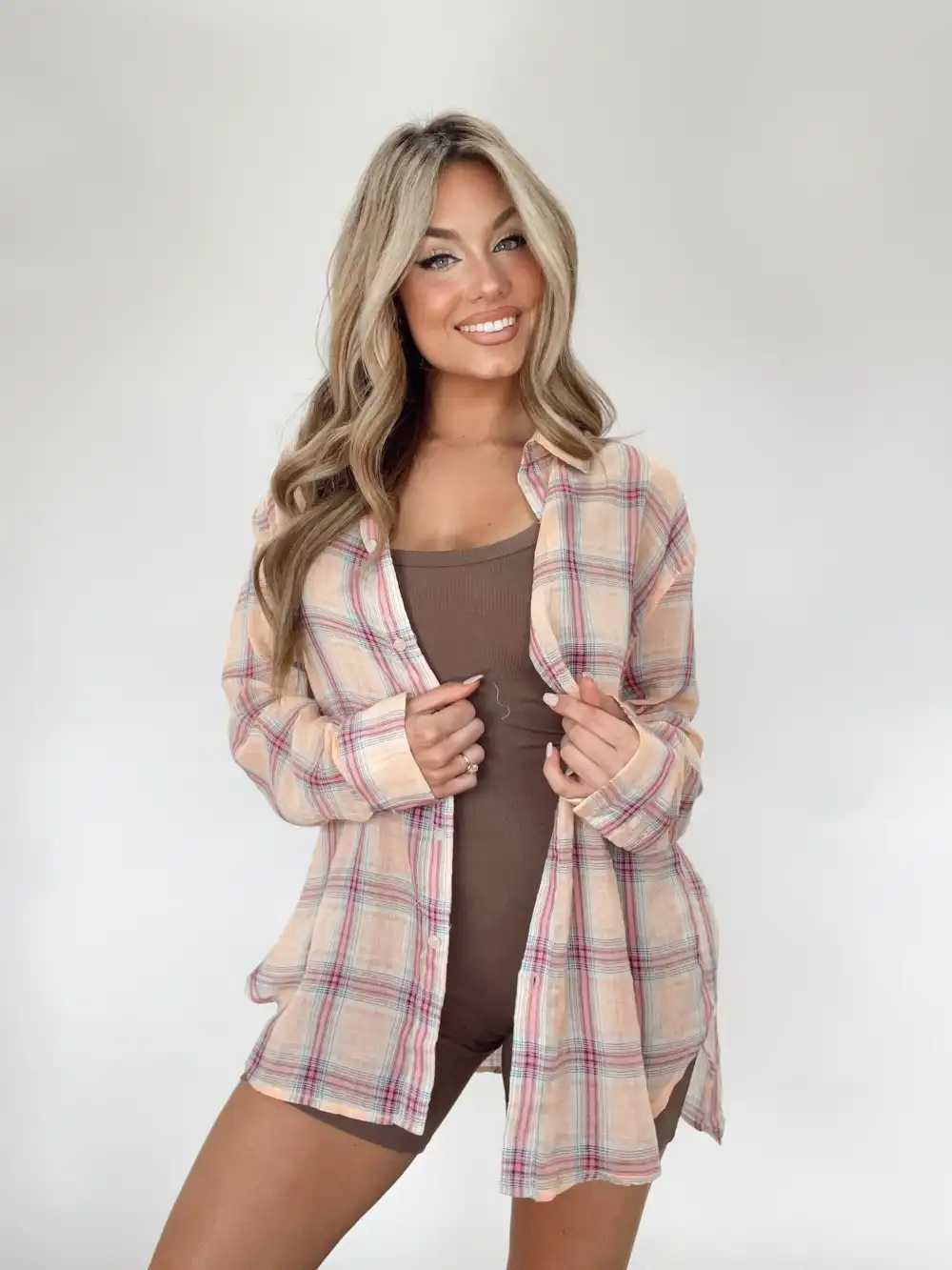 Sonny Plaid Button Down