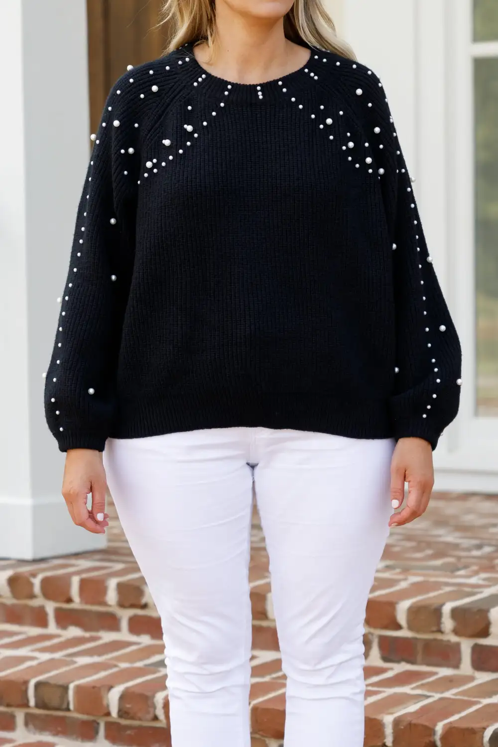 There's A Spark Sweater, Black