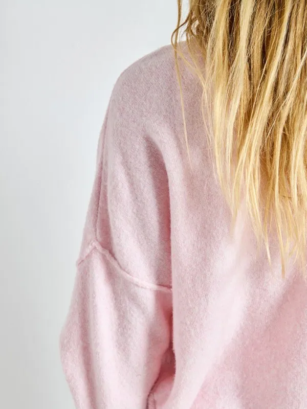 Relaxed Cozy Knit Jumper Sweater