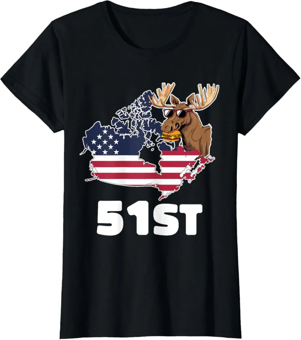 Canada 51st US state - Funny United States Buying Canada T-Shirt