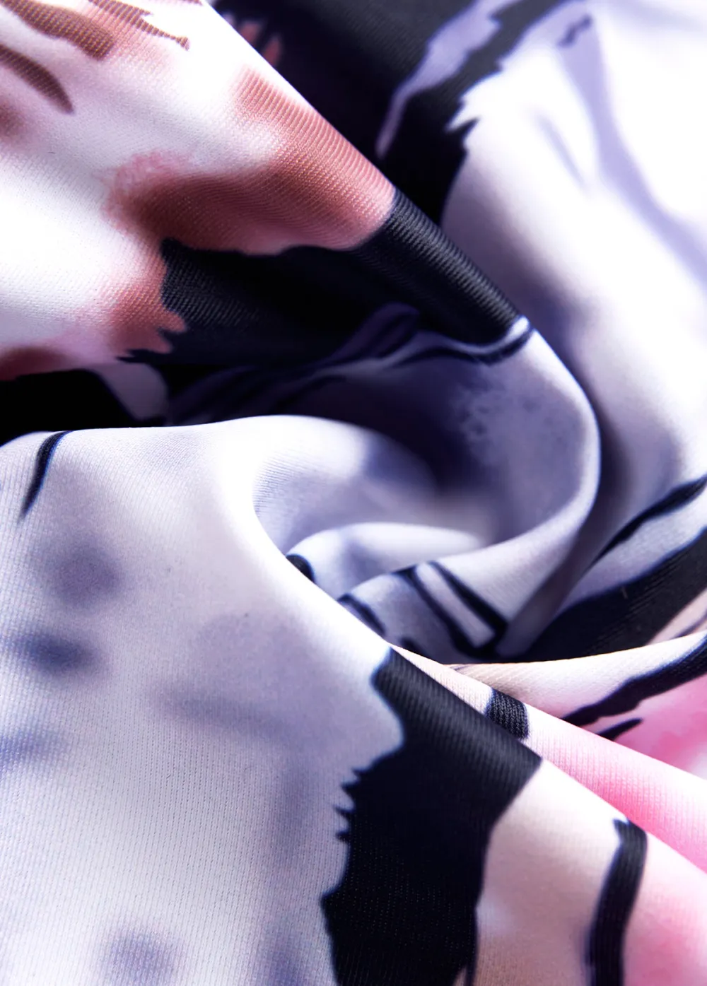 Cut Out Striped Navy Tankini Set