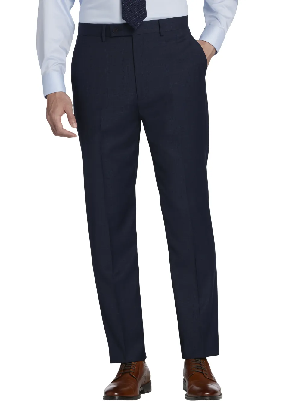Calvin Klein Slim Fit Wool Blend Suit Pants