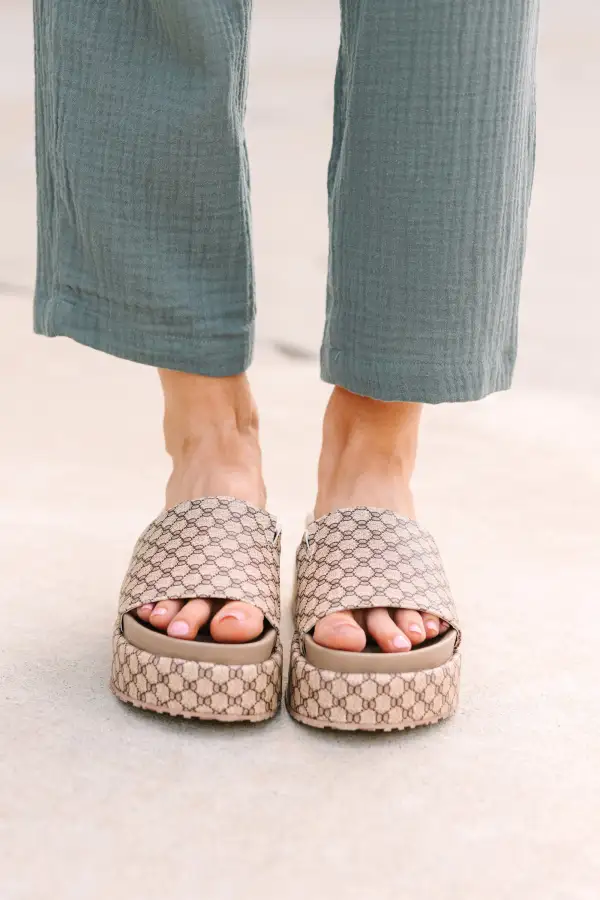 Live Your Best Life Tan Sandals