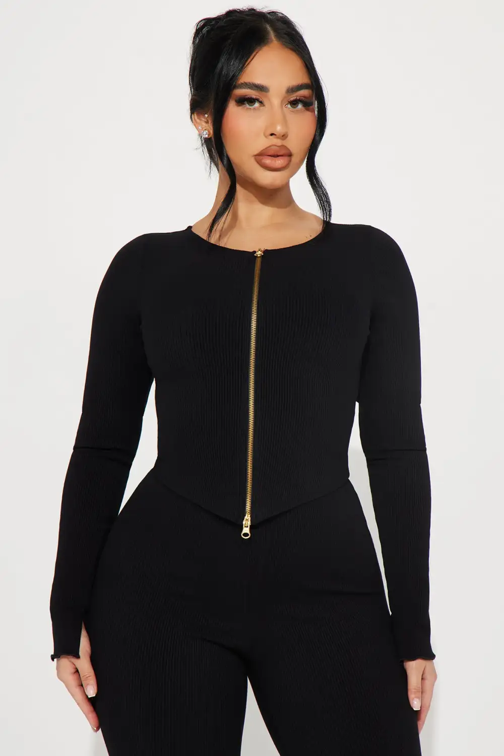 Eliza Snatched Pant Set - Black