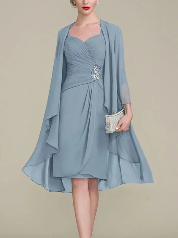 Waist Chiffon Simple Temperament Bridal Mother Dress