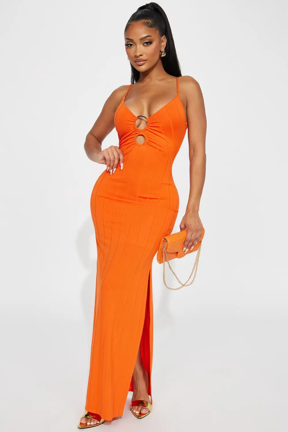 Alexi Maxi Dress - Orange