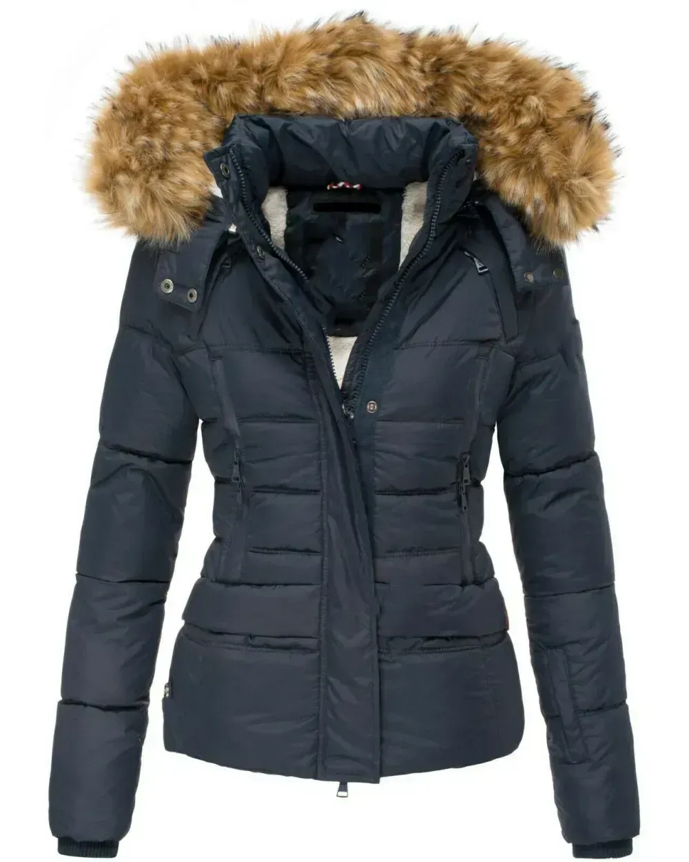 Women's winter short coat to keep warm