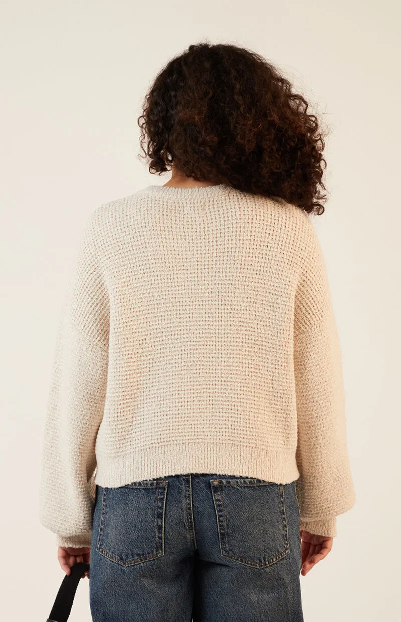 LA Hearts Snug Waffle Knit Sweater