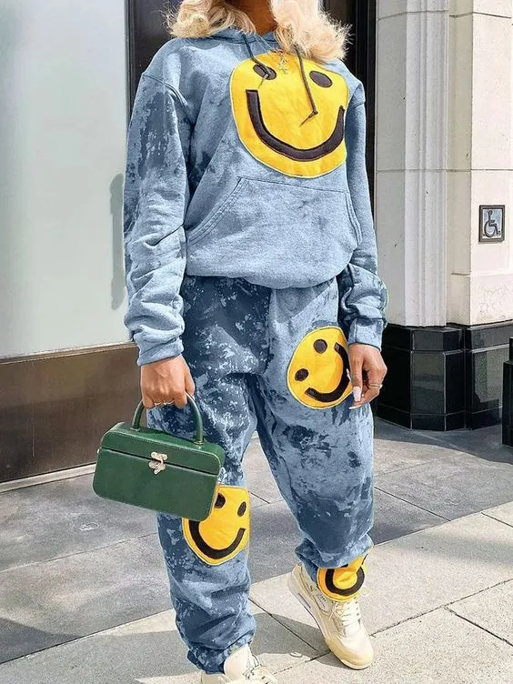 Grey 2 piece set tops and bottoms how perfect and cozy piece for your Halloween day