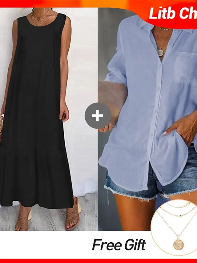 Casual Set — Autumn Dress Shirt