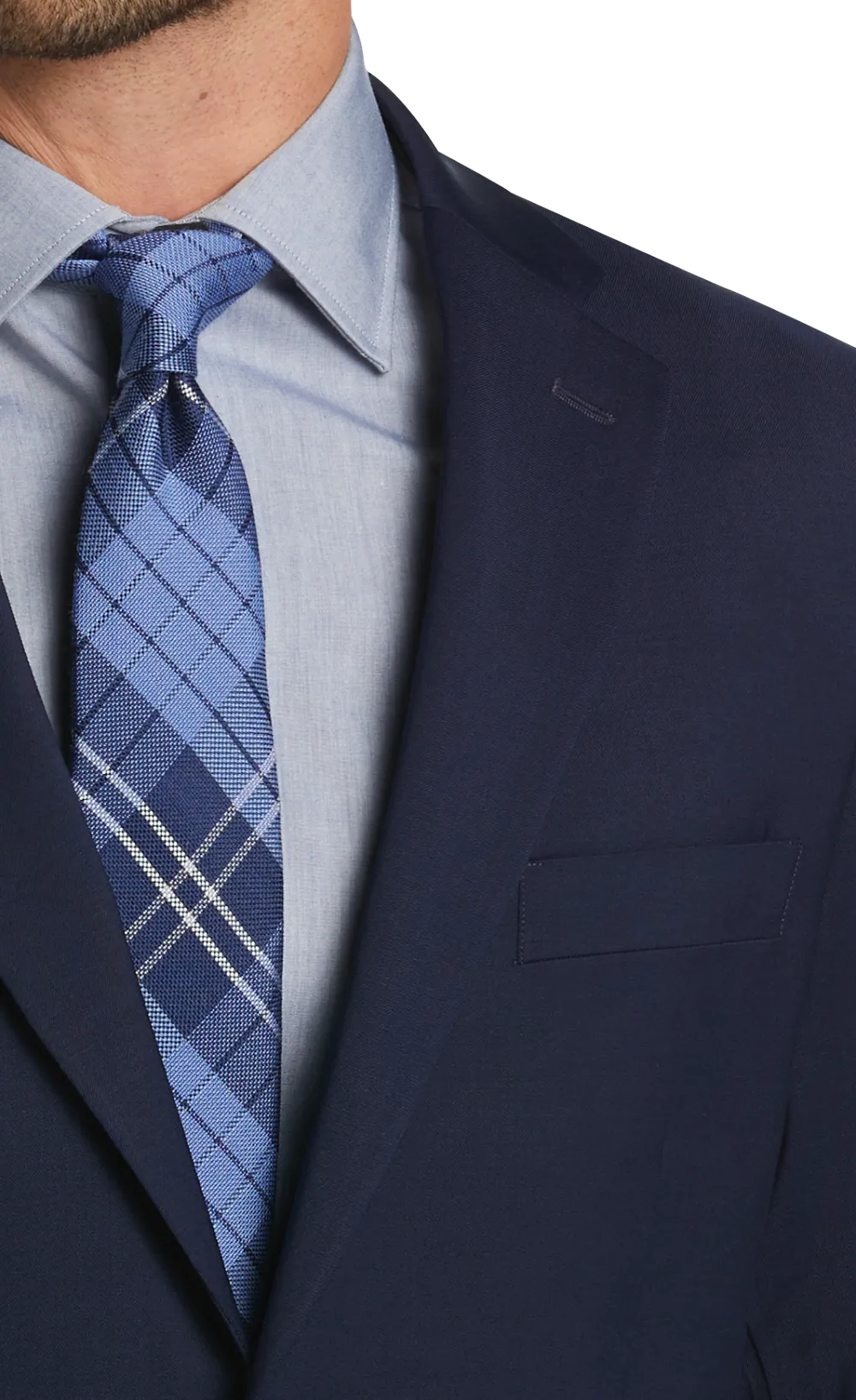 Tommy Hilfiger Modern Fit Wool Blend Suit Jacket