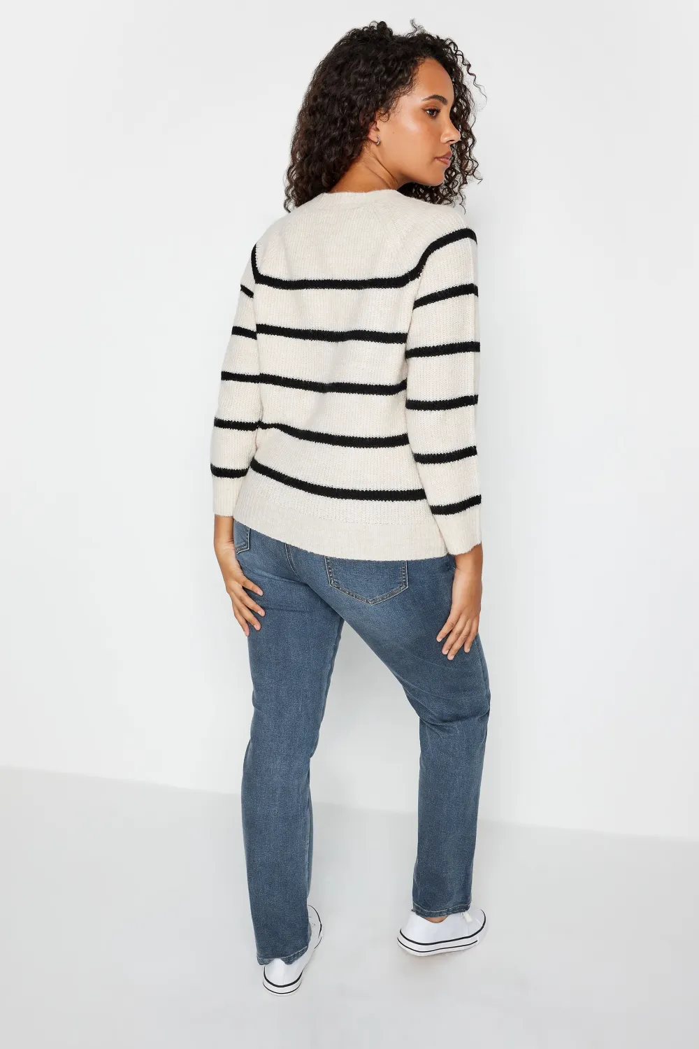 M&Co Blue Mid Wash Straight Leg Jeans