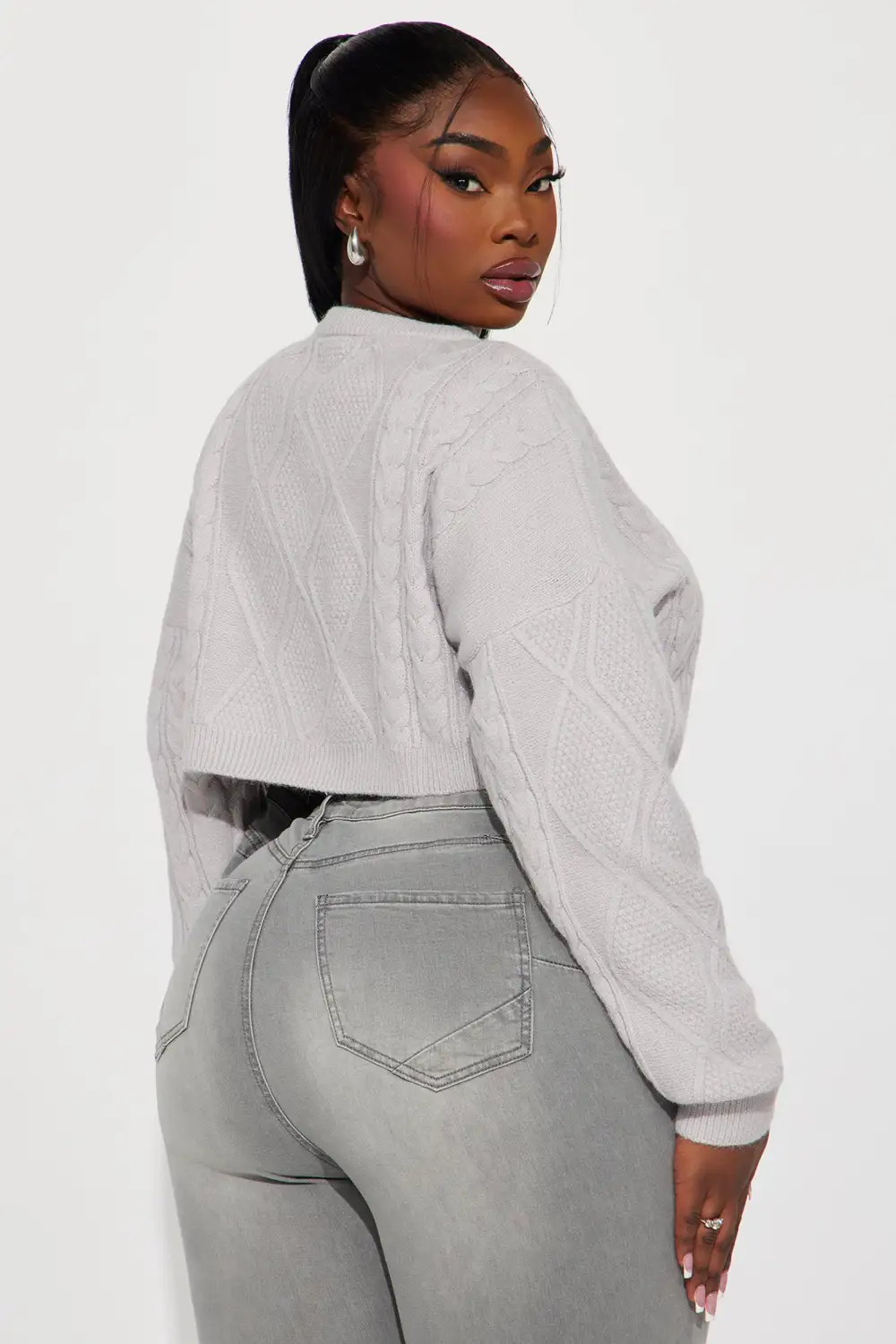 Promenade Dates Sweater - Grey