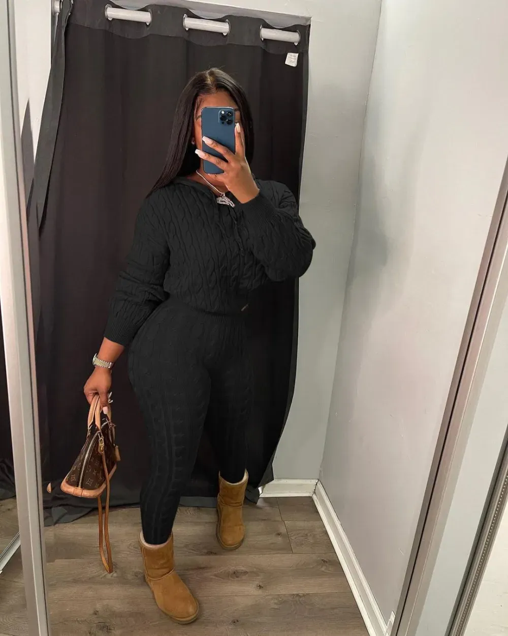 Knit Two Piece Outfits For Women Sweater Sets