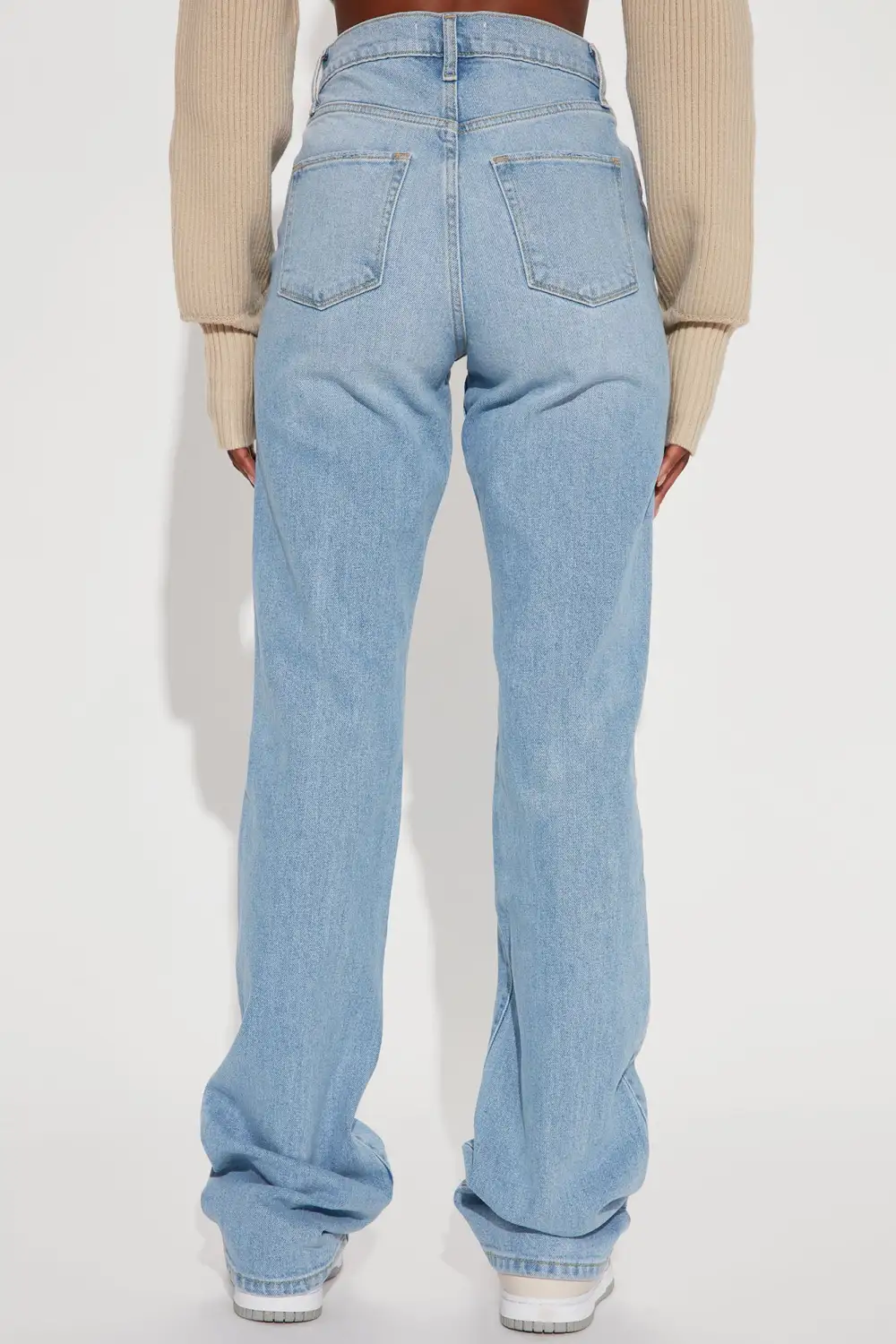 Tall Can't You Relax Straight Leg Jeans - Light Wash
