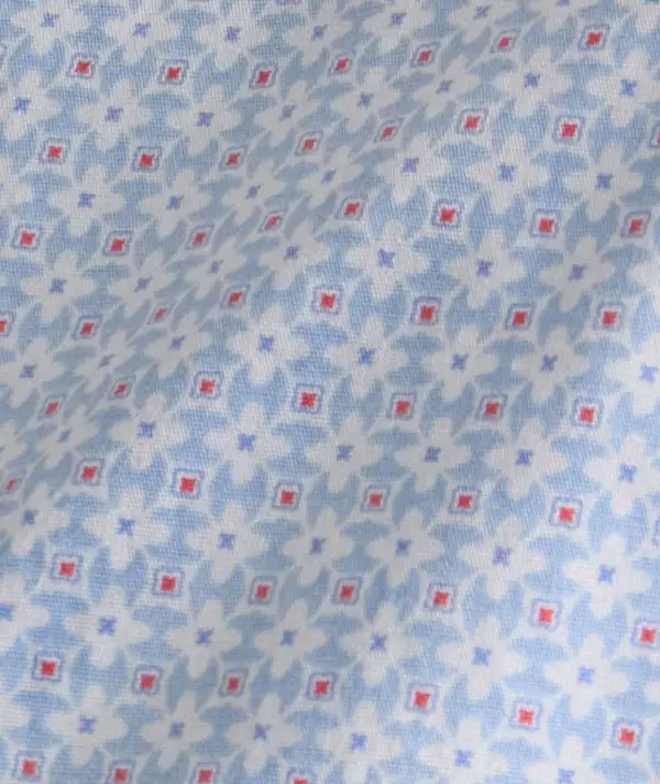 Stretch Cotton Short-Sleeve Dunbar Shirt