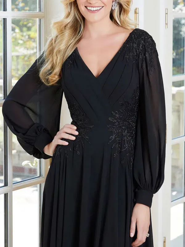 chiffon comfortable temperament party ladies dress