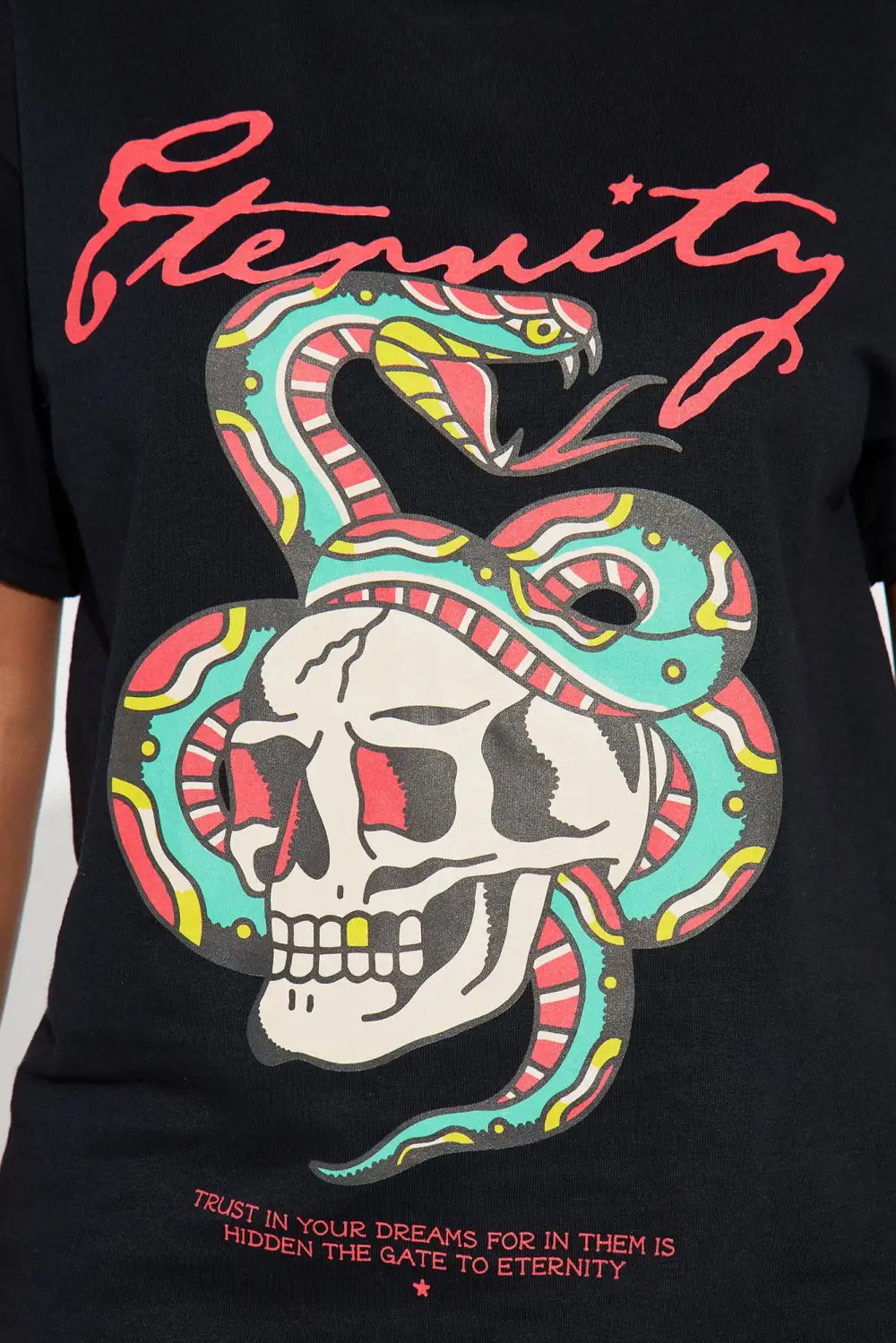 Gate To Eternity Graphic Tshirt - Black