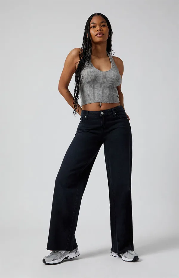 PacSun Casey Low Rise Baggy Jeans Black