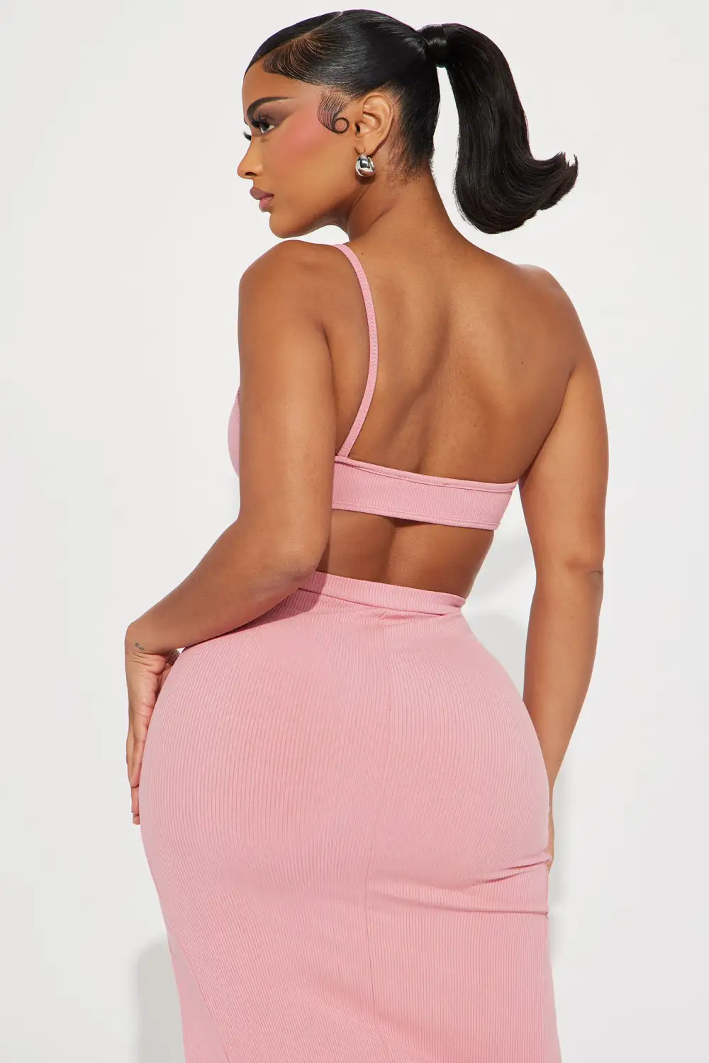 Jodie Snatched Top - Mauve