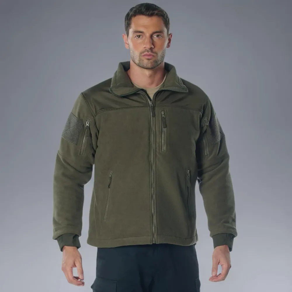 Spec Ops Tactical Fleece Jacket – Great For Layering