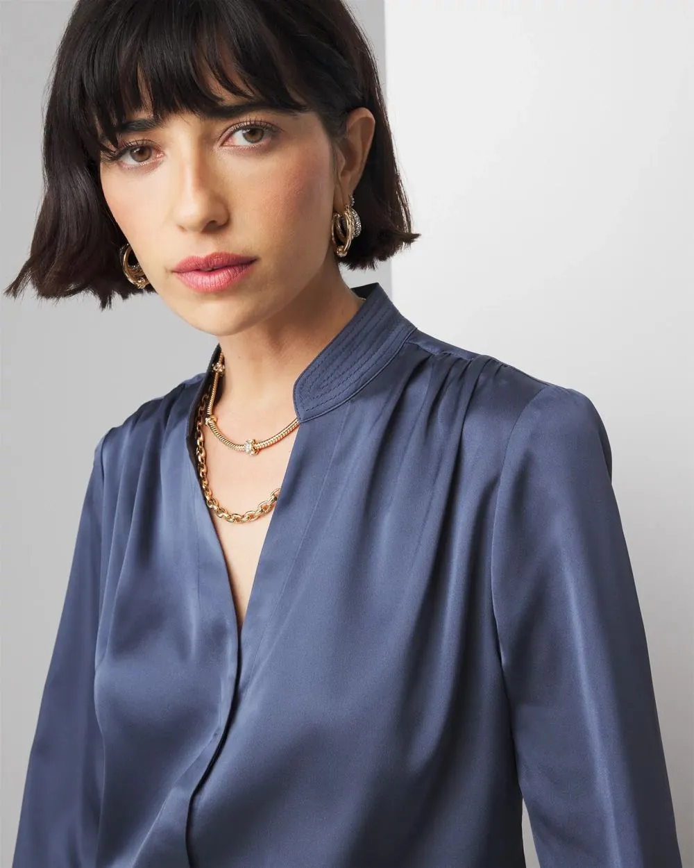 Trapunto Stitched Shirt