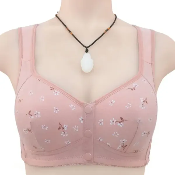 COMFORTABLE & CONVEMIENT FRONT BUTTON BRA