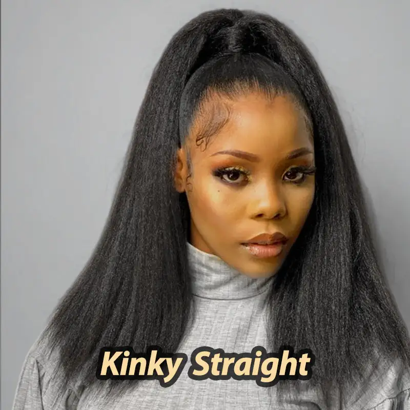 Crazy Sale | Invisi-Strap Snug Fit #1 Jet Black 360 Lace Frontal Human Hair Wig No Code Needed