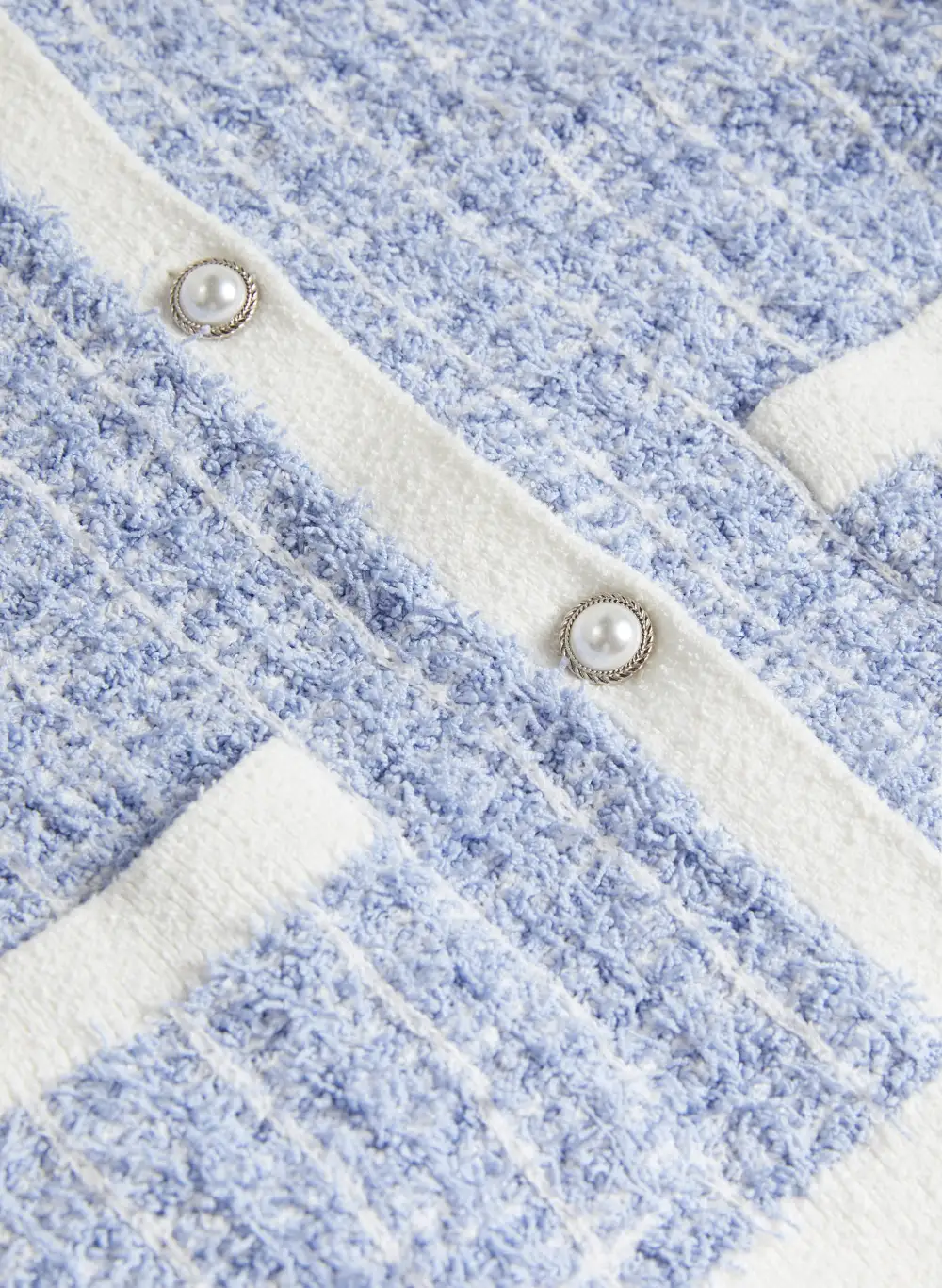 Short Bouclé Cardigan