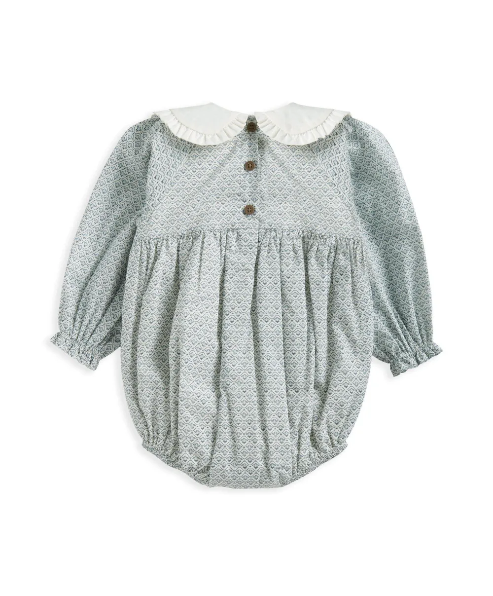 Laura Ashley Geometric Shortie Romper