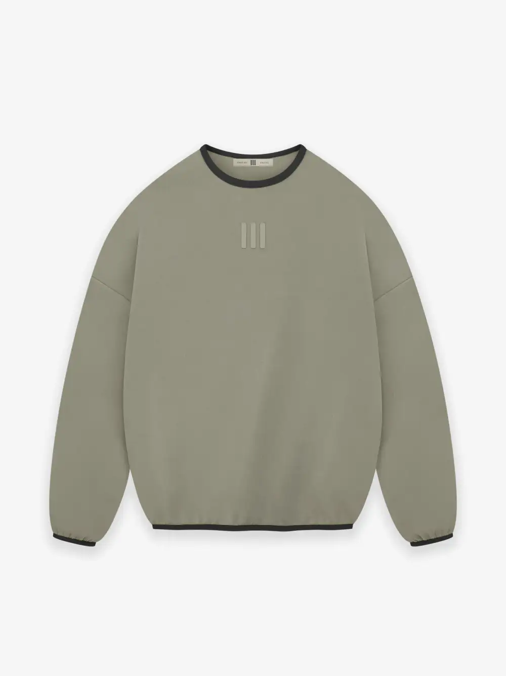 Suede Fleece Crewneck