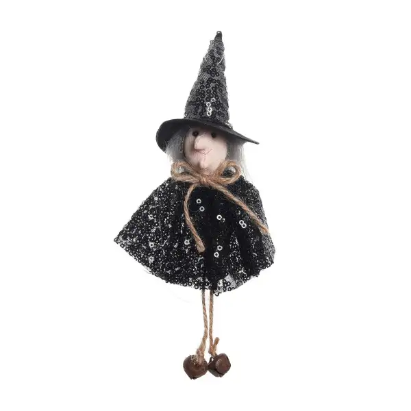 Halloween Decoration Sequins Witch Hangers Ghost House Wall Decoration Scene Layout Hanging Decoration