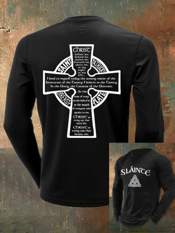 Men's St. Patrick's Day Health Print T-shirt