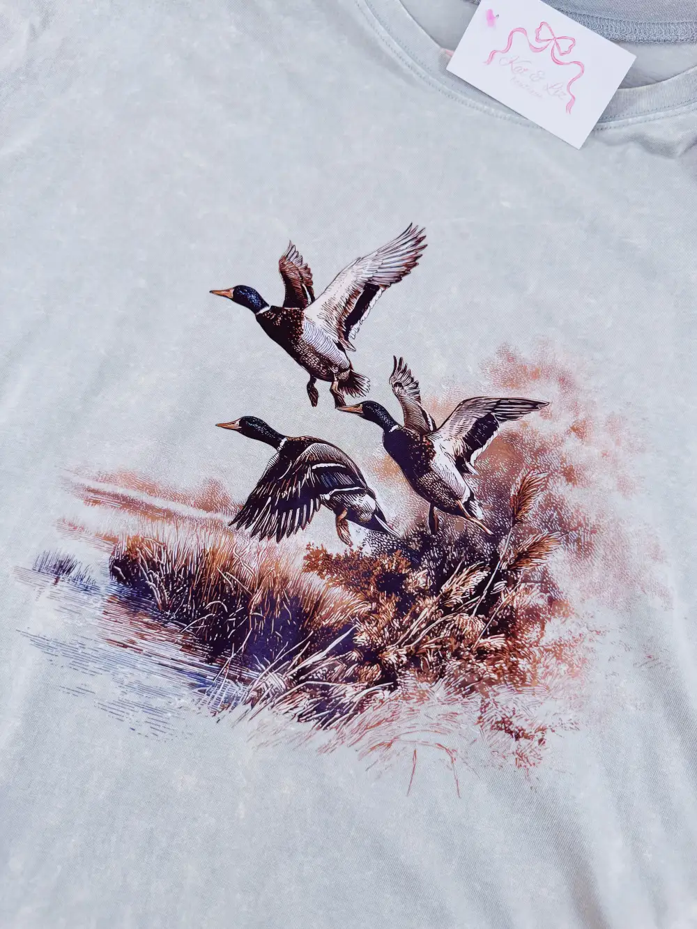 Vintage Flying Ducks Graphic Tee