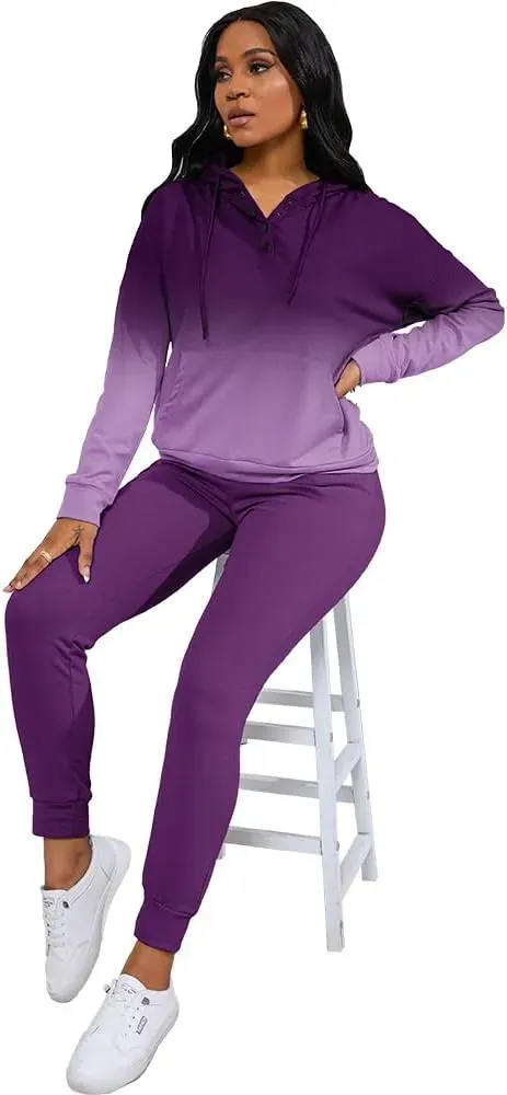 Two Piece Outfits For Women Jogging Suits Casual Sweatsuits Jogger