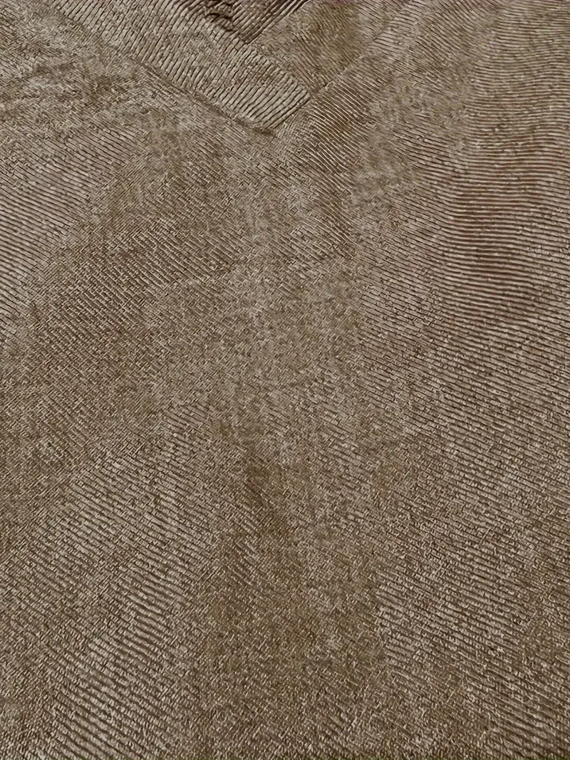 Women's Soft Linen-Blend V-Neck Tank Dress - Casual Sleeveless Long Dress in Pinkish-Beige, Loose Fit for Casual Attire