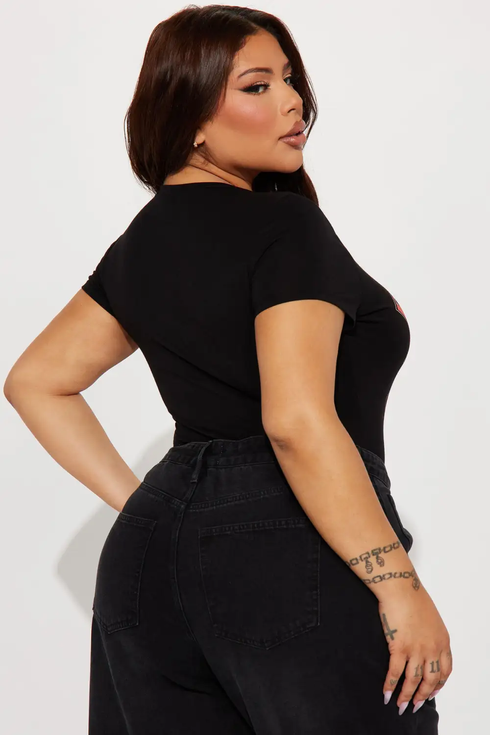 Rock My World Bodysuit - Black