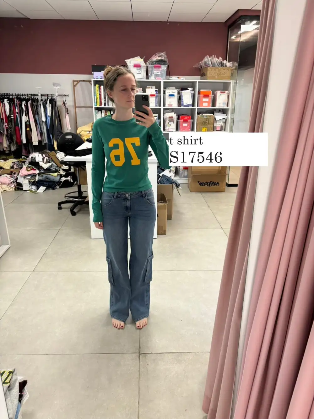 76 long sleeve T shirt