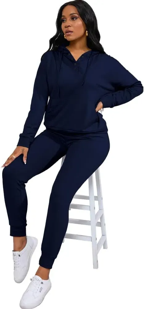 Two Piece Outfits For Women Jogging Suits Casual Sweatsuits Jogger